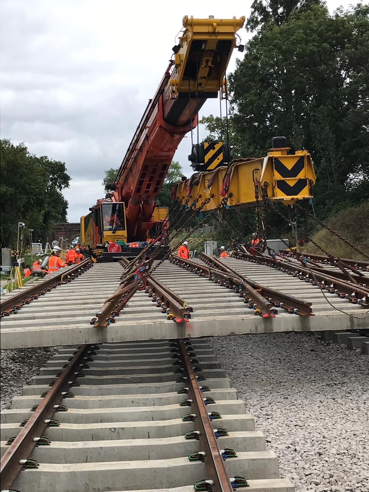 Essential railway upgrades between Kentish Town and West Hampstead taking  place through August Bank Holiday means disruption to services