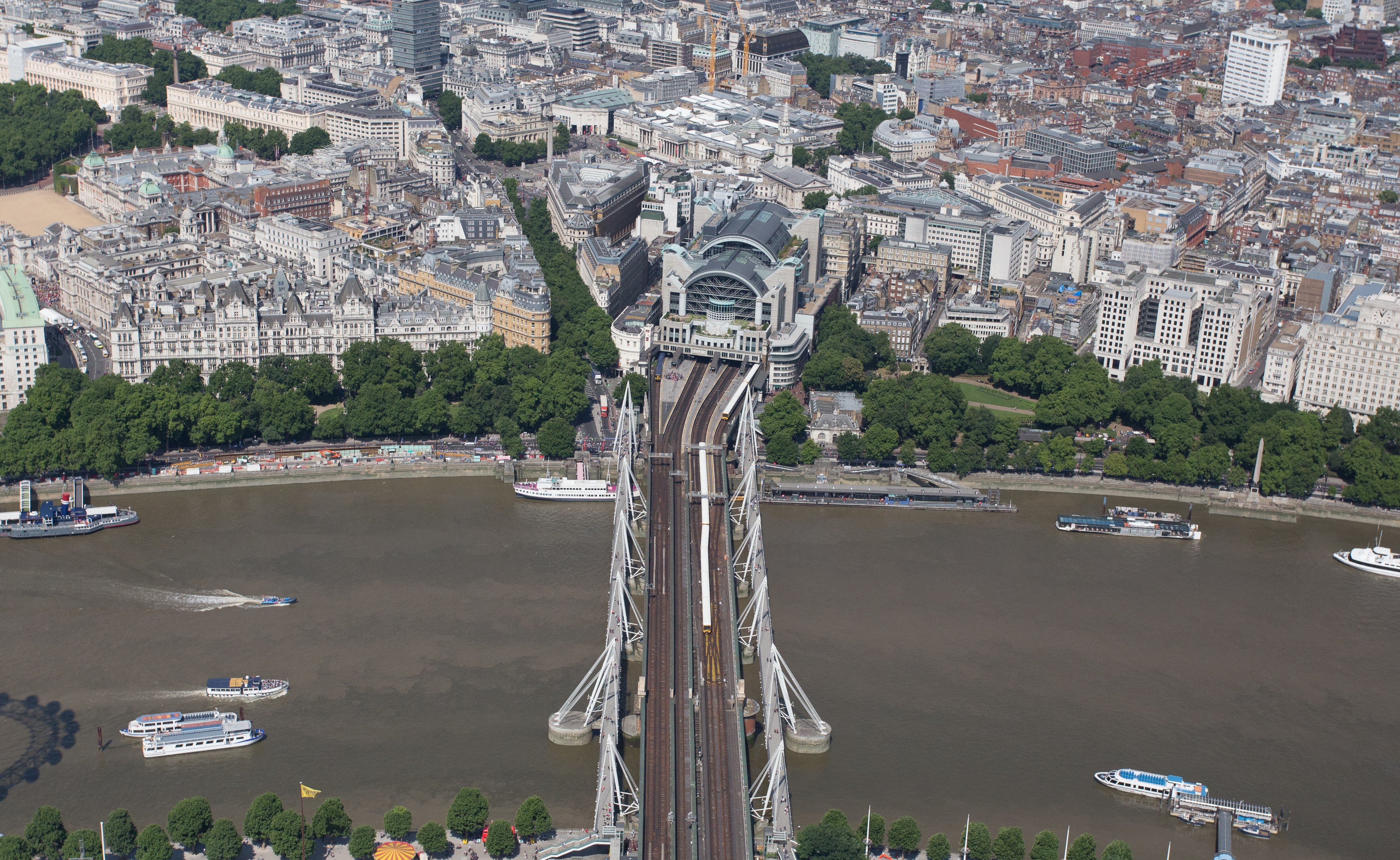 UPDATE London Charing Cross and Waterloo East stations remain