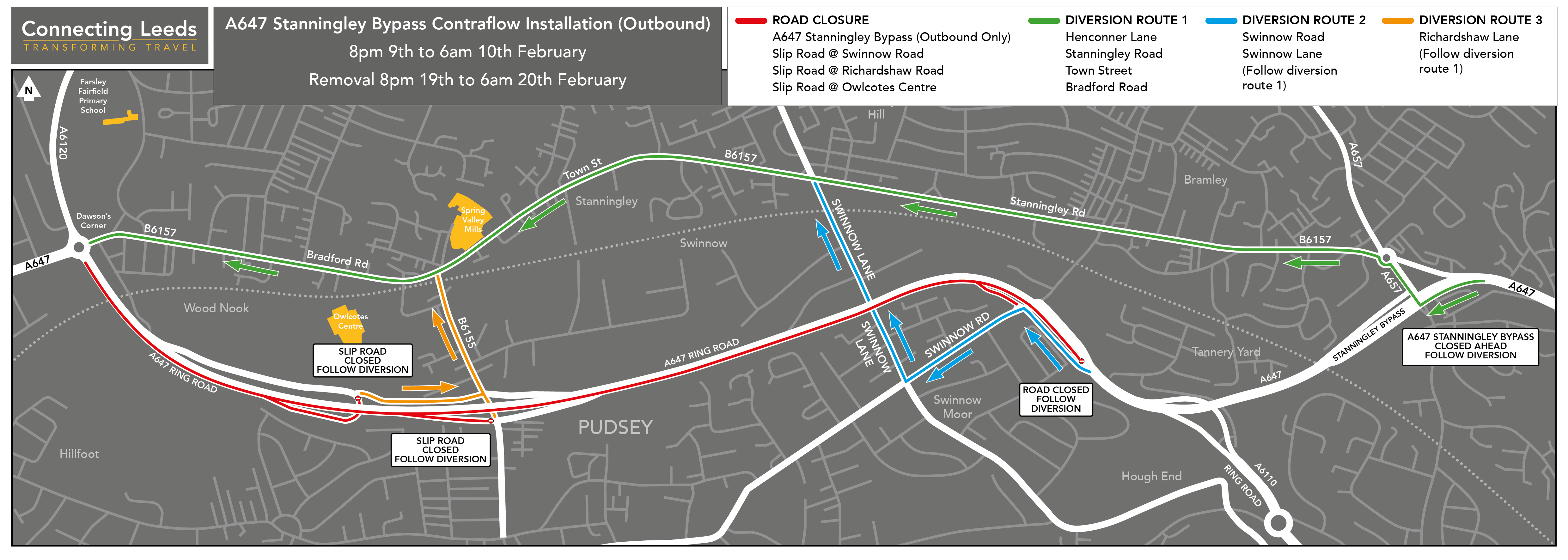 Plan ahead for school half term closures and diversions on