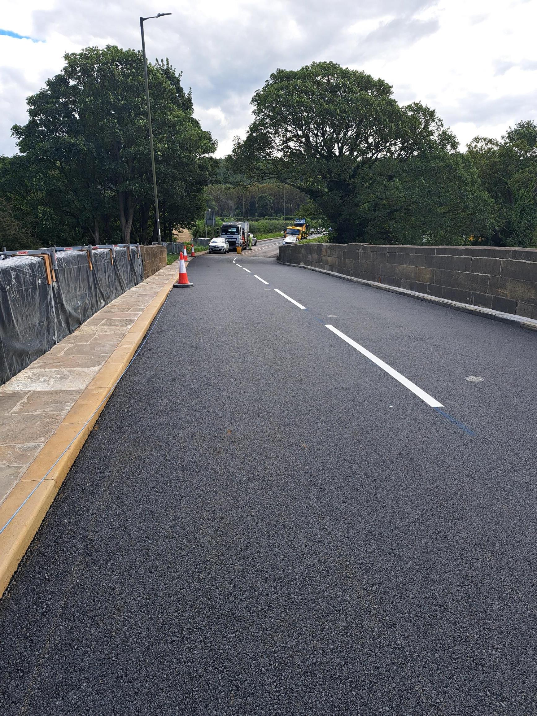 Harewood Bridge successfully re opens ahead of schedule after