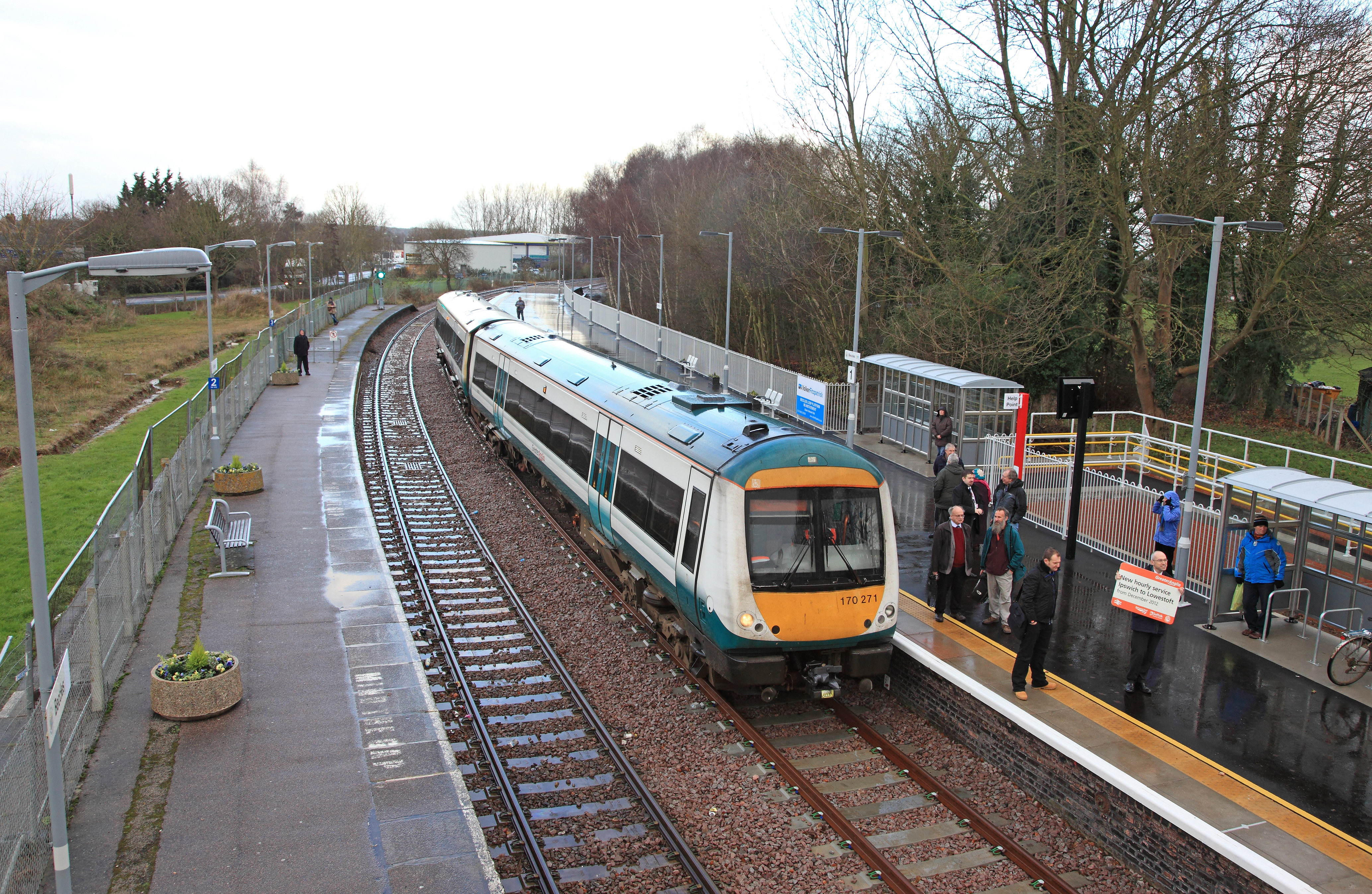 Reminder: vital embankment work means 13 consecutive days of rail  replacement on the East Suffolk Line