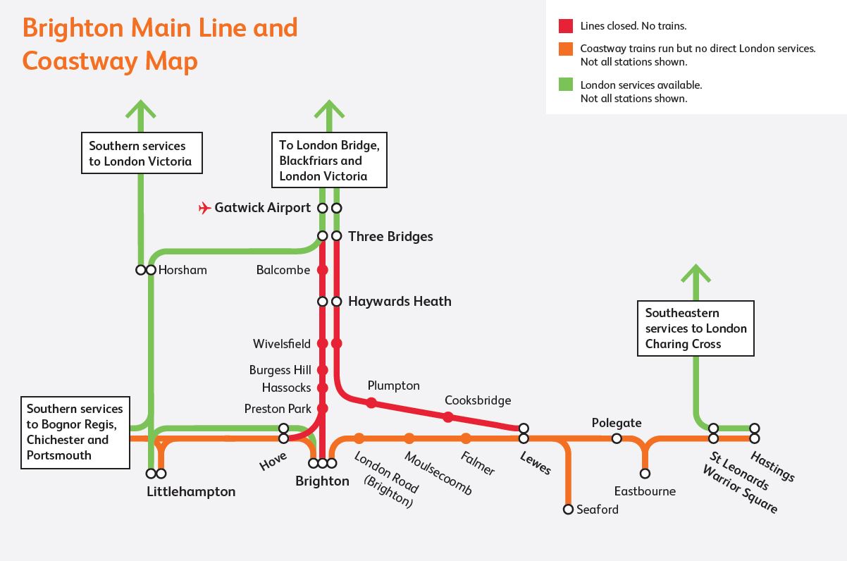 Brighton map