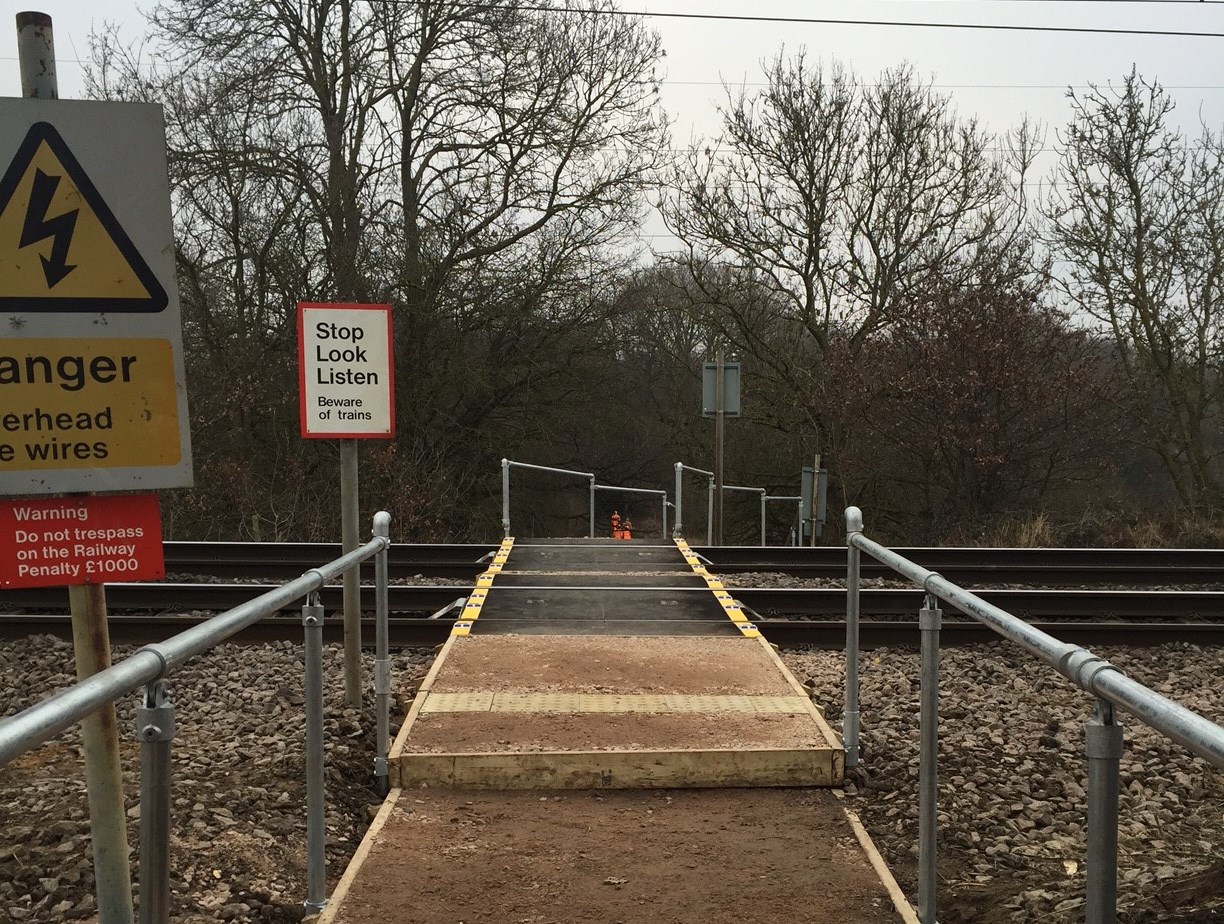 Safety Improvements Made At Six Footpath Level Crossings Across Suffolk And Essex