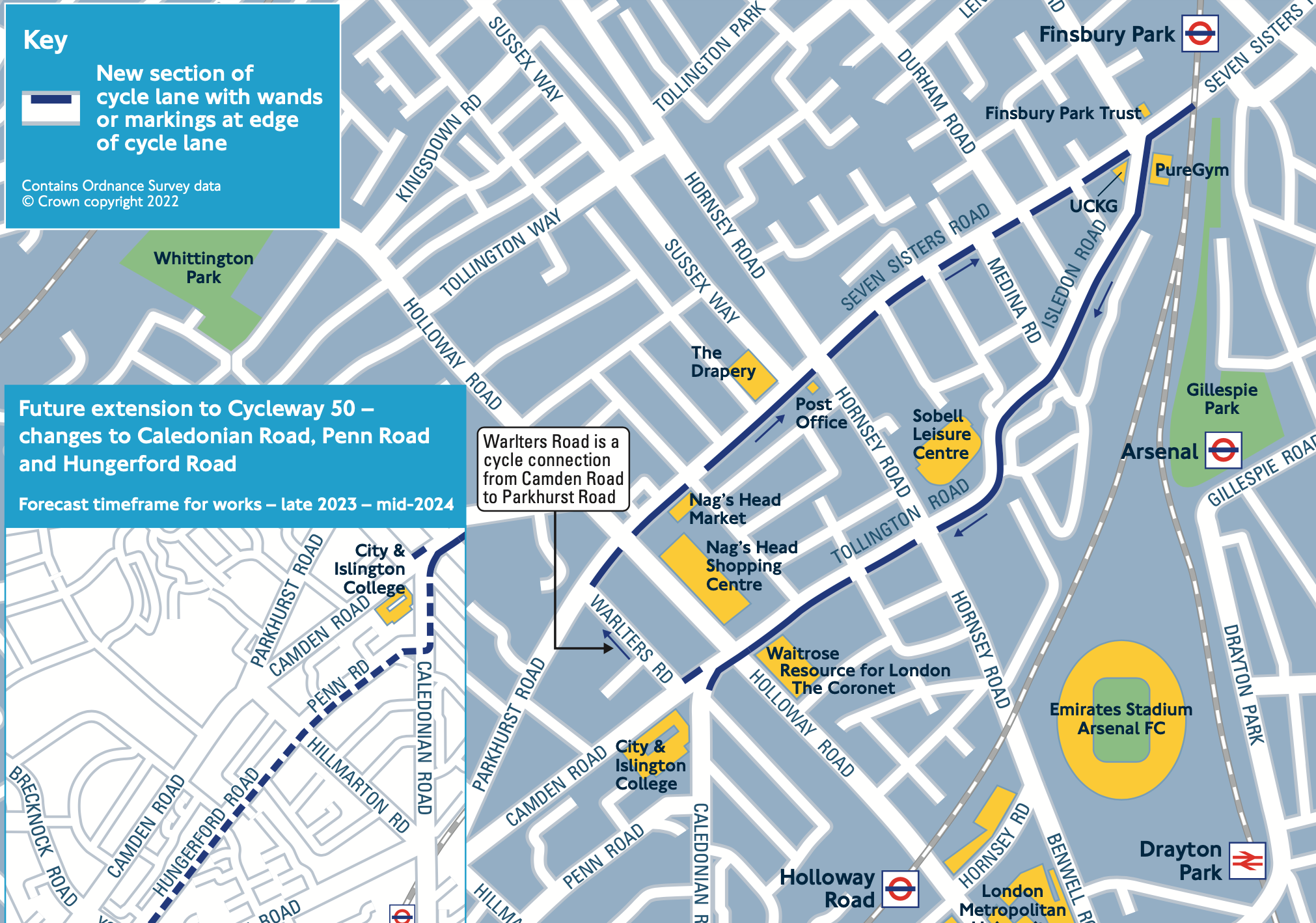 Tfl cycle cheap routes map