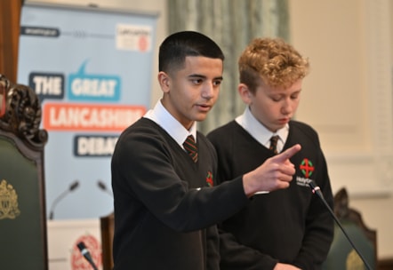 Holy Cross Catholic High School pupils