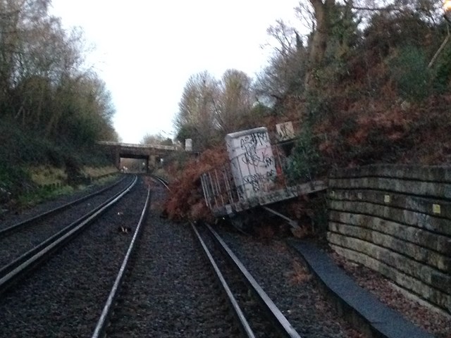 UPDATE - Barnehurst landslip: Barnehurst landslip in the early hours of Tuesday morning