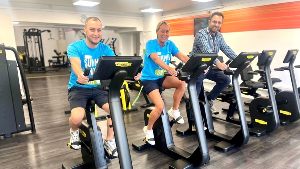 Cllr Lanzoni gym 1