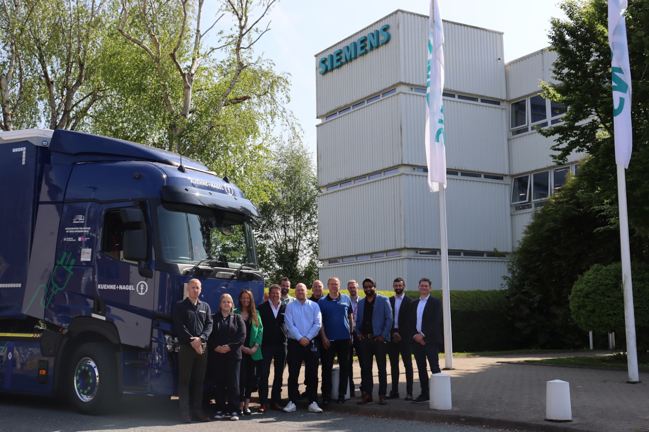 Siemens and Kuehne+Nagel drive low-carbon logistics with eHGV rollout: IMG 6630