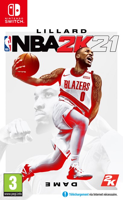 NBA 2K21 Packaging Damian Lillard Switch