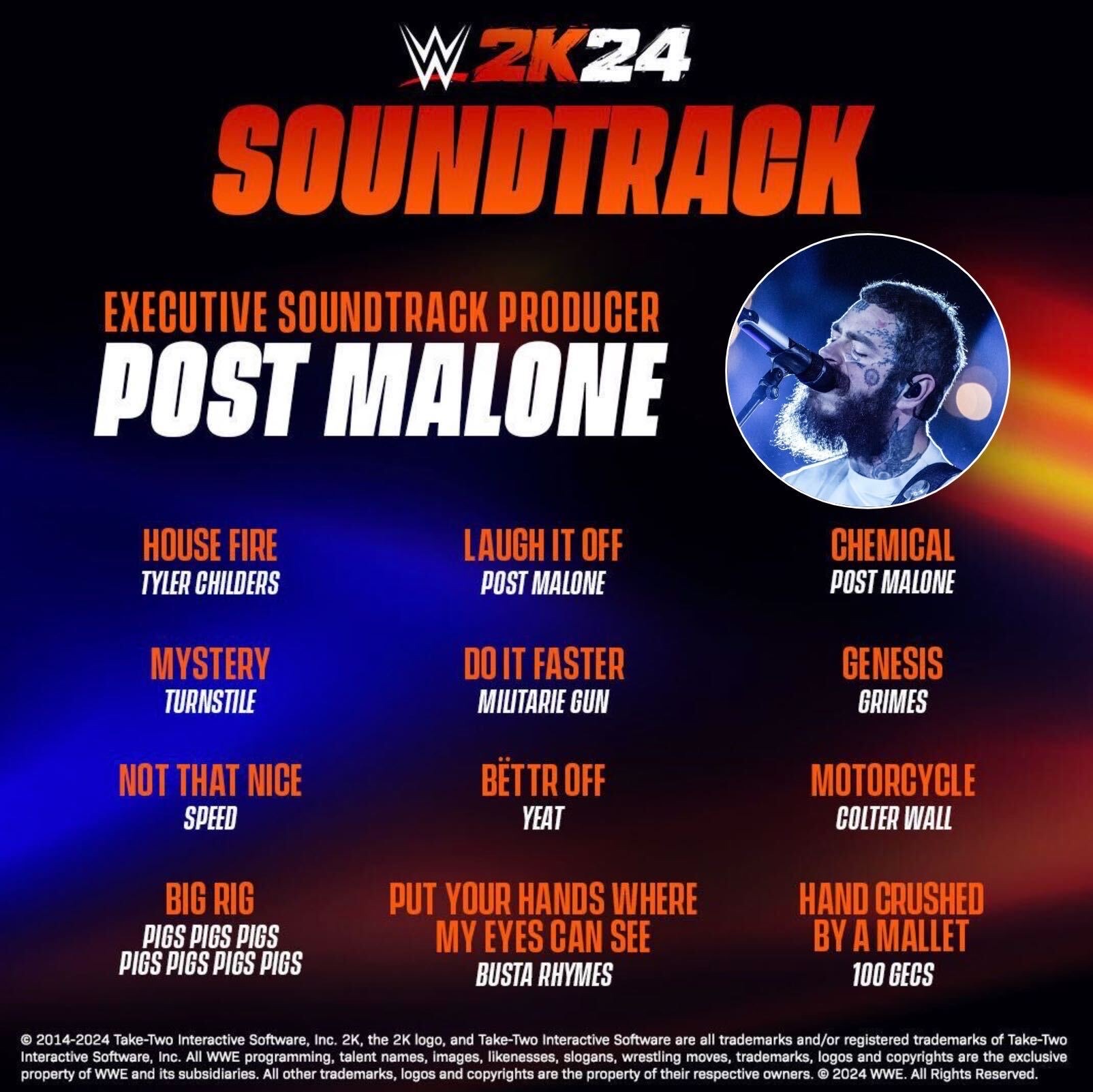 WWE 2K24 Soundtrack | 2K Newsroom