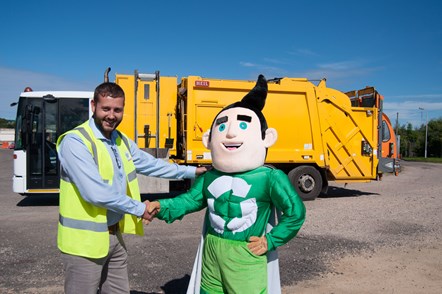 Recycling superhero Enviroman to land in Lossiemouth