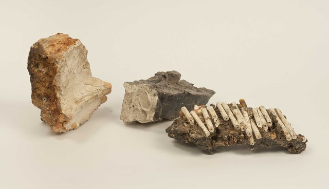 Archaeological finds from Thameslink - old pipe oven: Old pipe over