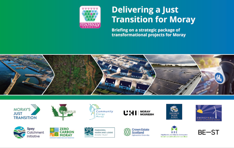 Council approves shortlist of projects for Moray-wide Just Transition Fund bid