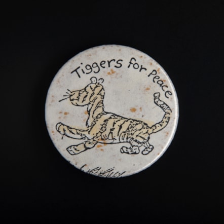 Protest badge, c.1980s Photo © National Museums Scotland (20)