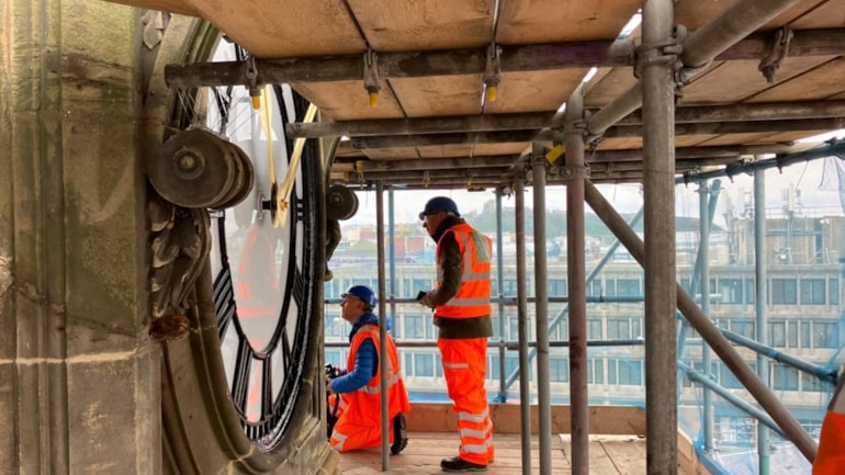 Crowning glory: Scarborough’s clocktower shines after major restoration