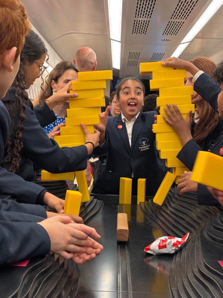 The touring exhibition train Inspiration Credit Jack Boskett and Railway 20-7