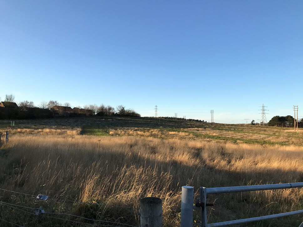 Field site where the Findrassie Masterplan will begin to take shape
