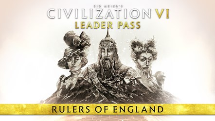 Civilization VI Leader Pass - Rulers of England Key Art