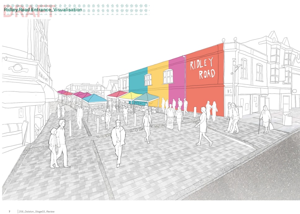 Ridley Road market design proposals