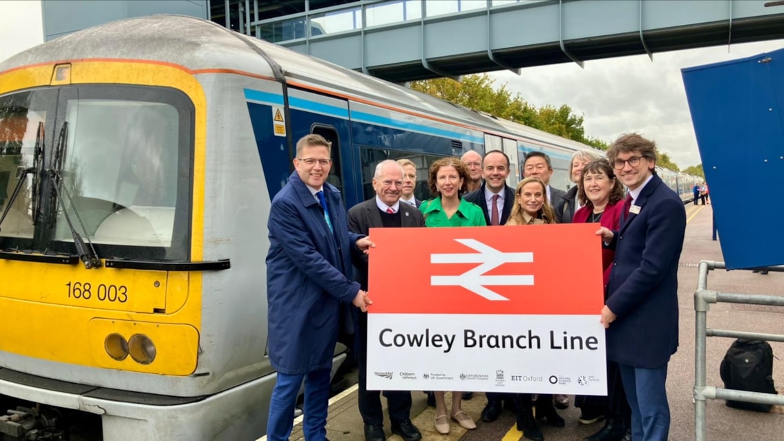 Major boost for Oxford as Cowley rail line to reopen for passengers after more than 60 years: Cowley Branch line announcement