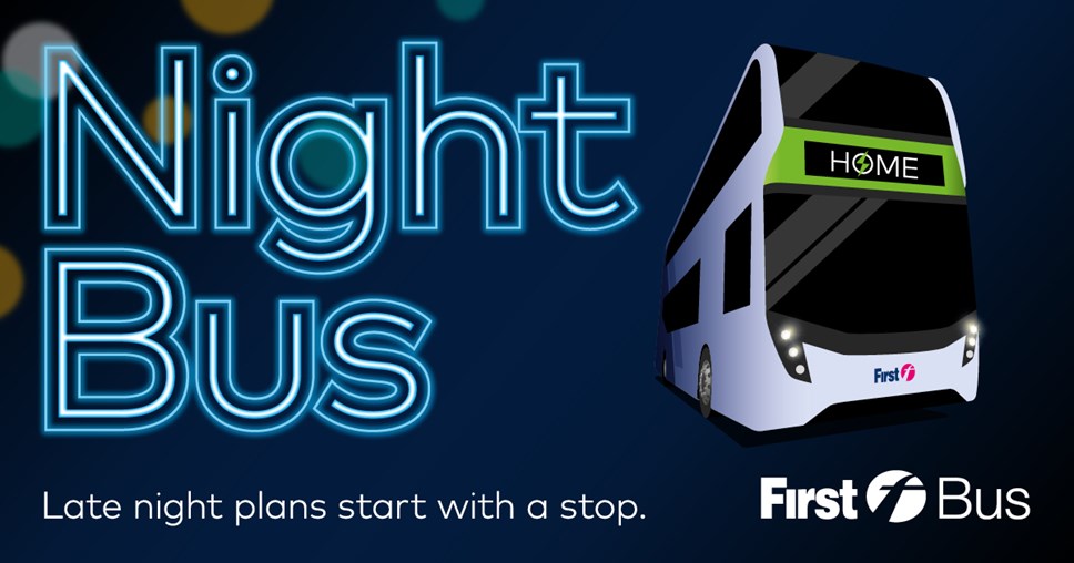 First Glasgow Night Bus