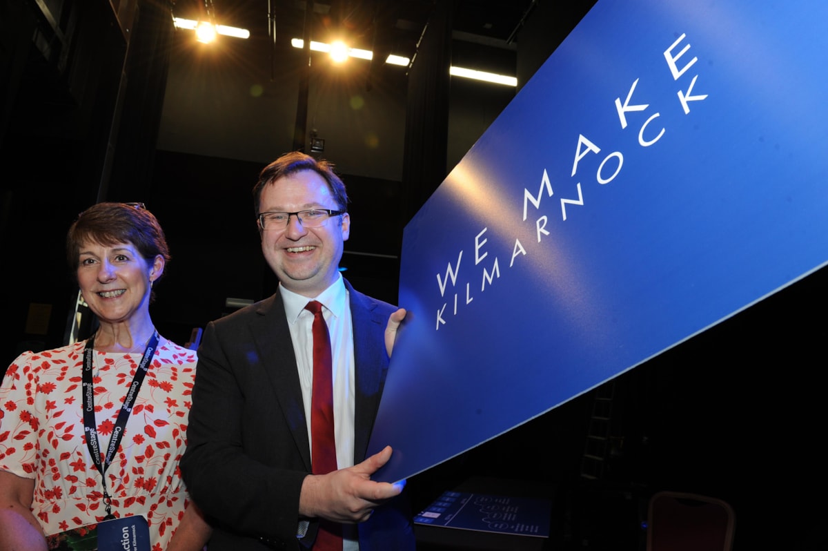 Fiona McKenzie with Alex Norris MP
