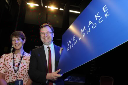 Fiona McKenzie with Alex Norris MP
