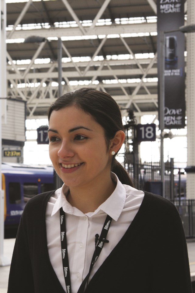 Track and Train railway graduate Simona Lungu: Track and Train railway graduate Simona Lungu. Track and Train is a paid work placement scheme