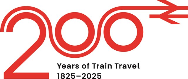 Full steam ahead – 200 years of train travel to be marked with celebrations: Rail 200 Logo Primary CMYK