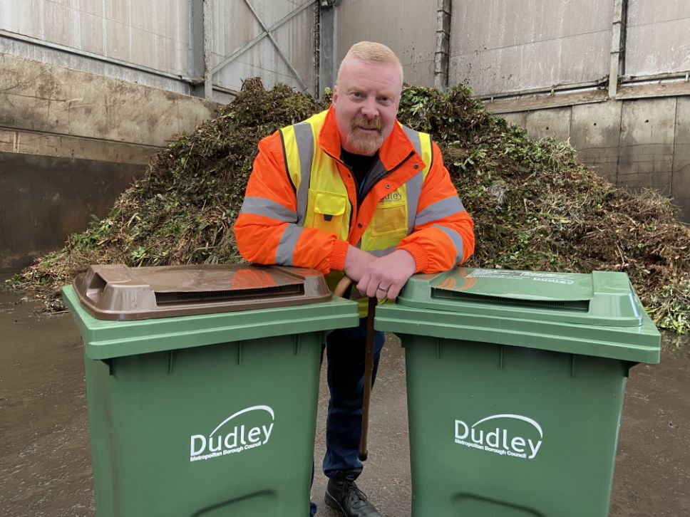 Cllr Damian Corfield green bin collections Dudley Council News