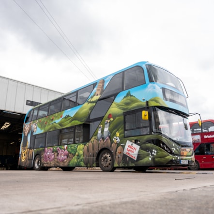 Upfirst bus Upfest X First Bus