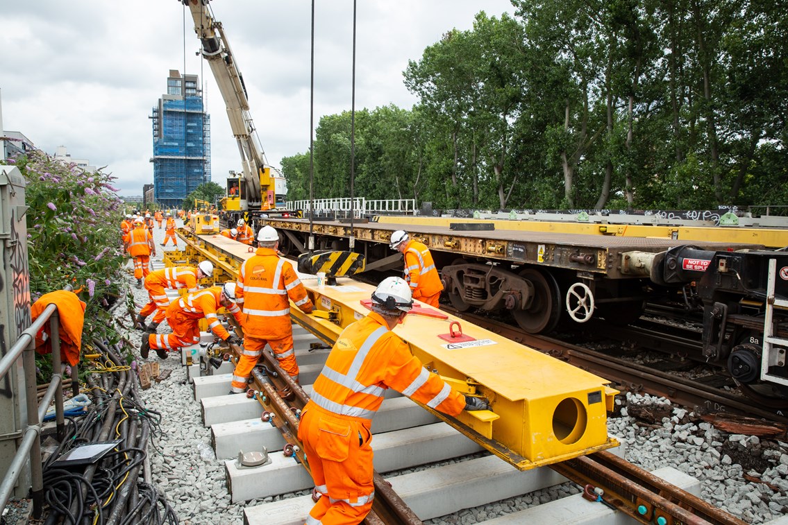 Major railway junction and signalling upgrades to alter Southeastern and London Overground services this Christmas: Over a 10 period from 23 Dec Network Rail engineers will be upgrading major railway junction in south London