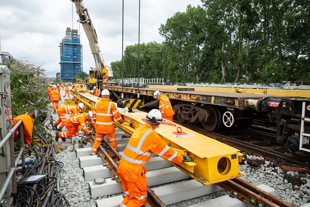 Over a 10 period from 23 Dec Network Rail engineers will be upgrading major railway junction in south London