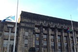 South African flag at half-mast: South African Flag flies at half mast