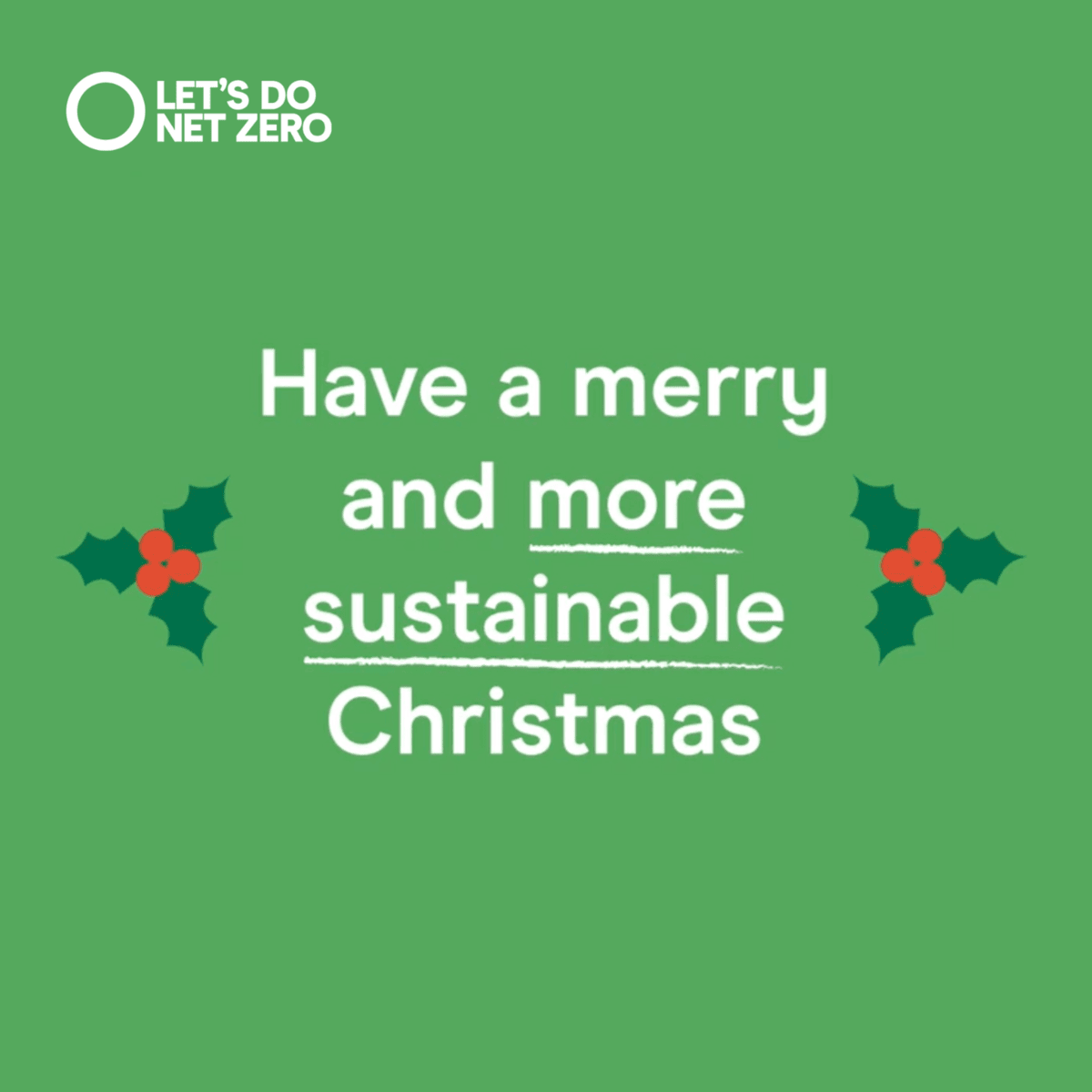 Have a sustainable Christmas - LDNZ - 1080x1080