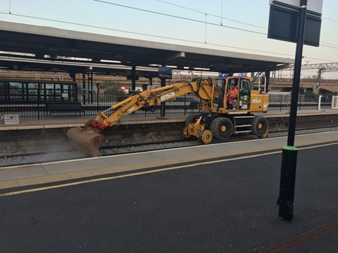 Track renewal - Bletchley 1