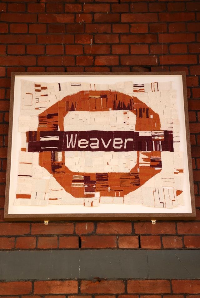 TfL Image - Weaver line roundel at Hackney Downs station