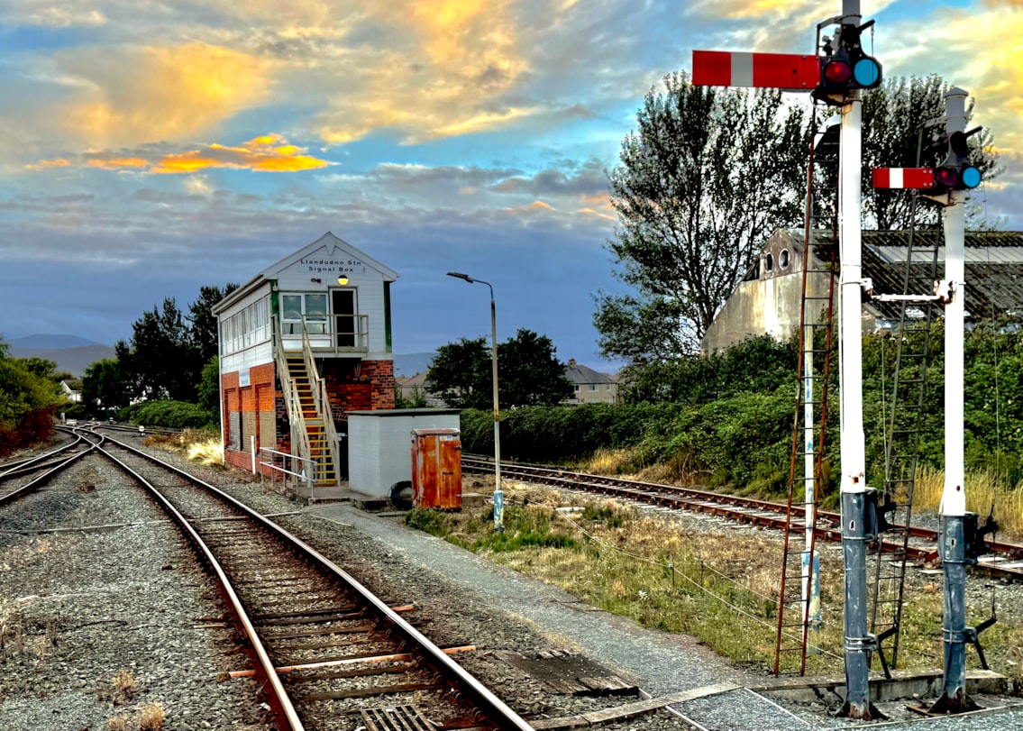 Llandudno Station signal box Network Rail