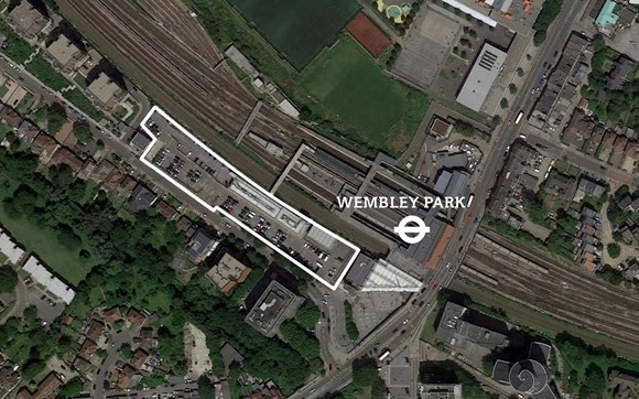 TfL Image - Wembley Park Station - Aerial View