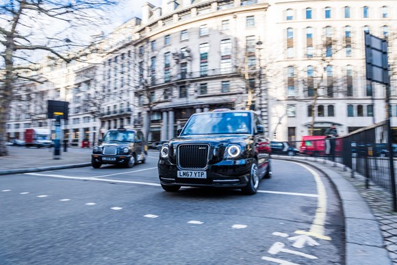 TfL Press Release - Cabbies take up £30m of new green grants to help switch to cleaner vehicles: TfL Image - ZEC Taxi 02