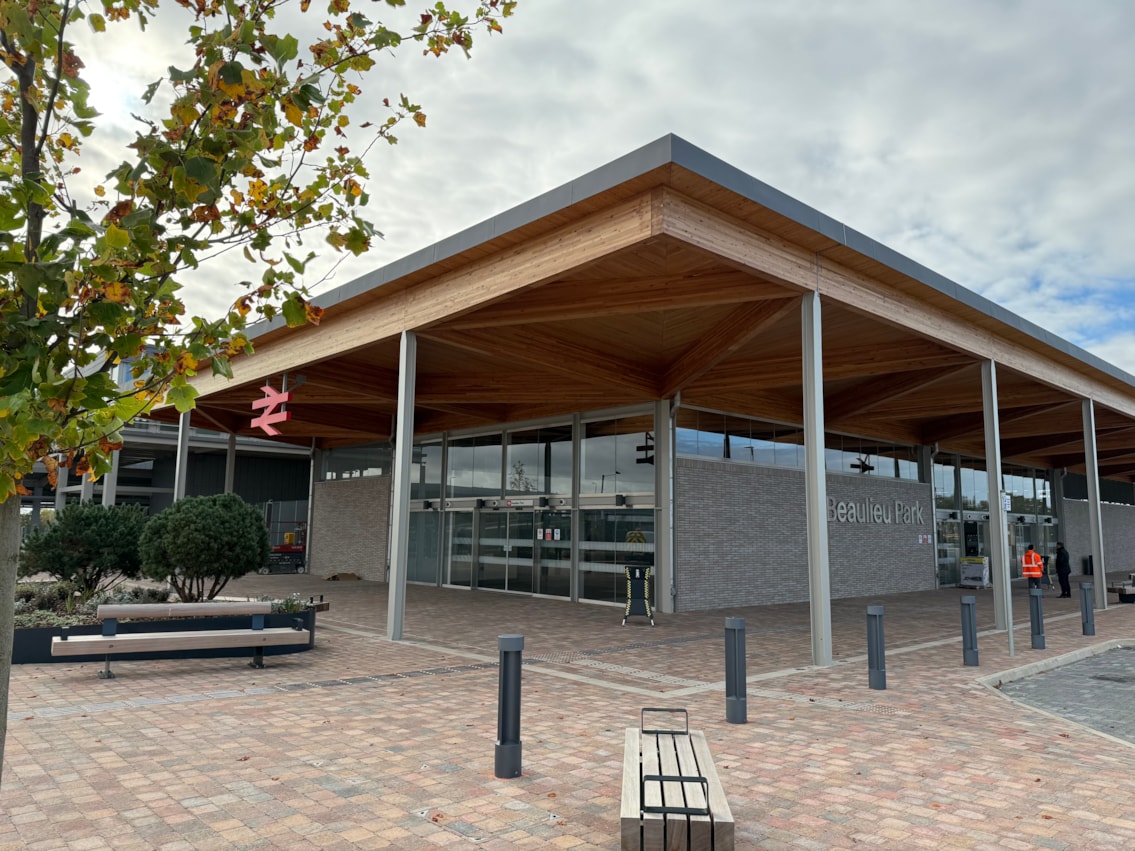 Anglia Beaulieu Park Station exterior 1