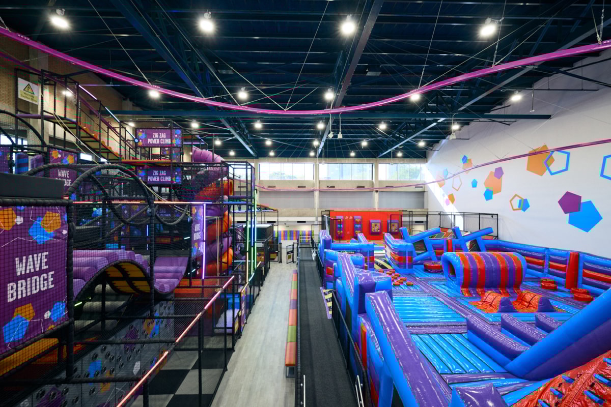 A view of the Sobell Leisure Centre's 