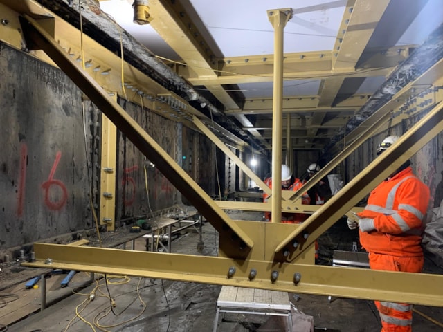 Work taking place to strengthen Ponts Mill viaduct