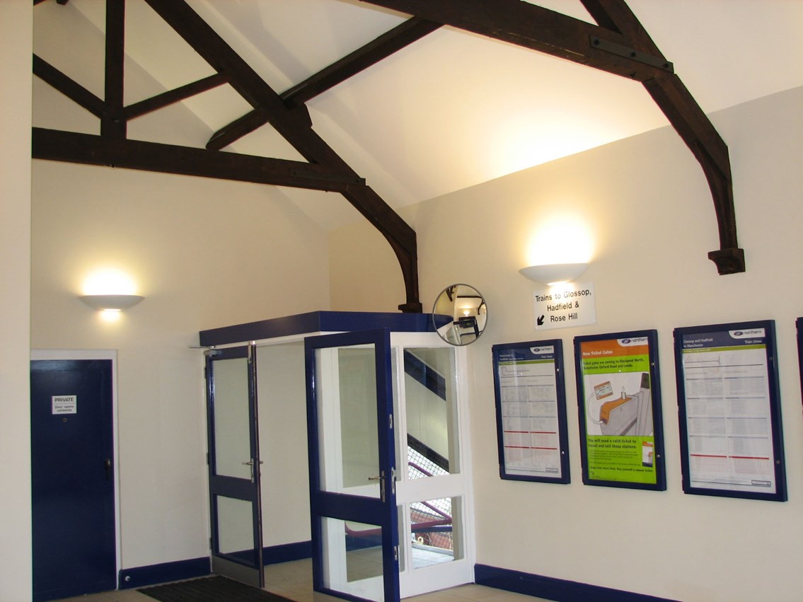 Guide Bridge station: Newly refurbished ticket office