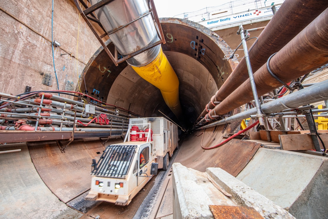 East portal of HS2's Bromford Tunnel