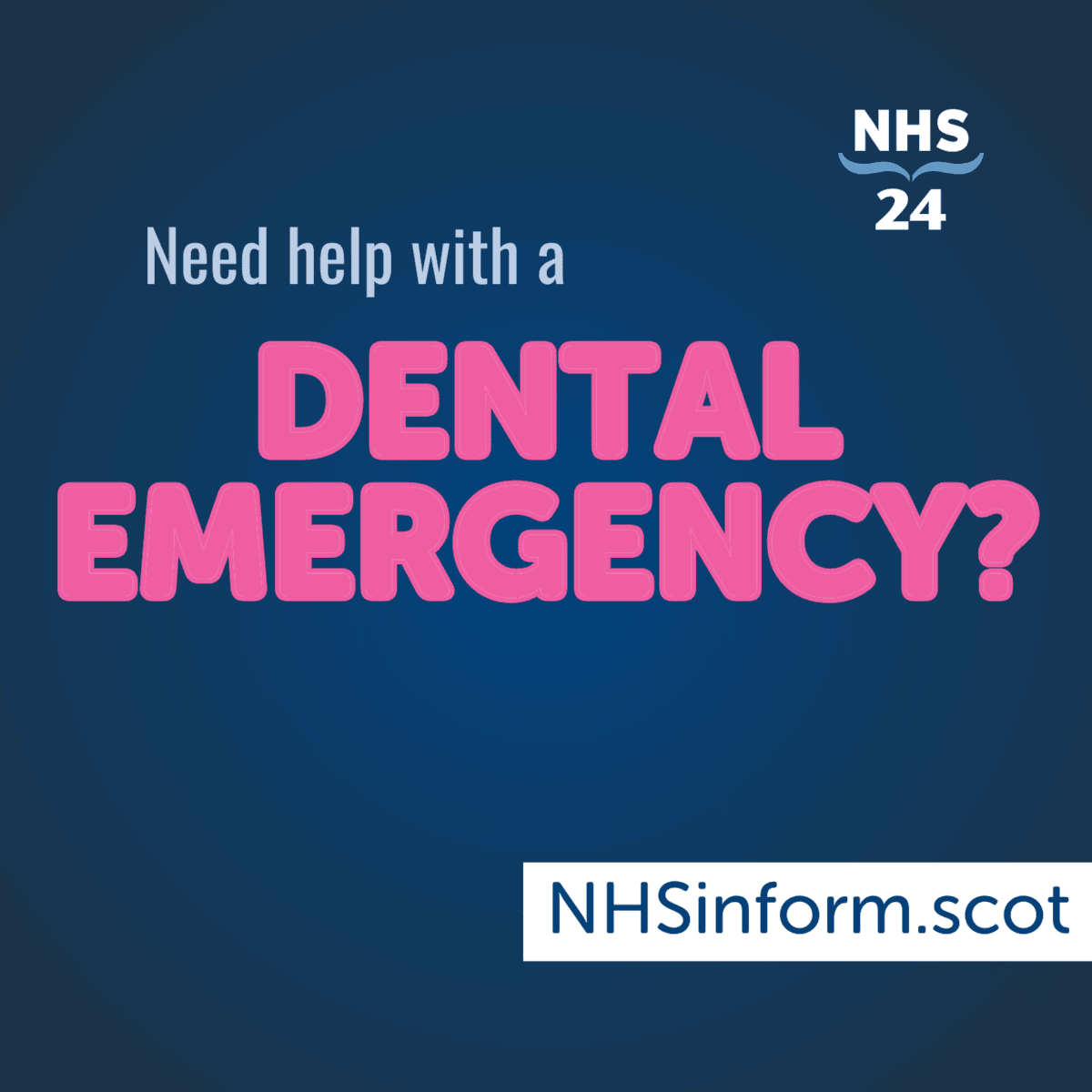 dental emergency - image