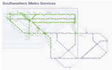 New trains service map - May 24