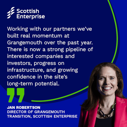 Jan Robertson, Scottish Enterprise