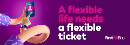 Flexi Ticket Banner animation