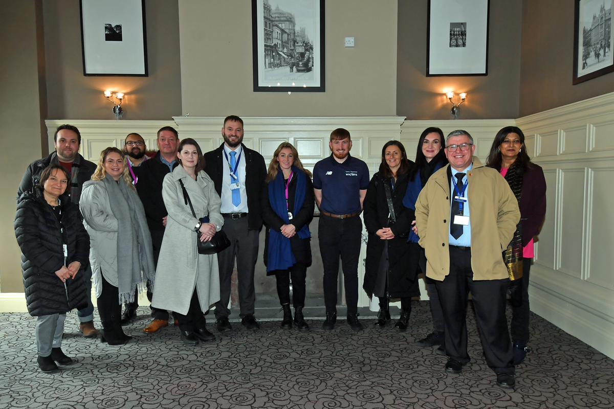 This images shows Northern colleagues on their interfaith visit